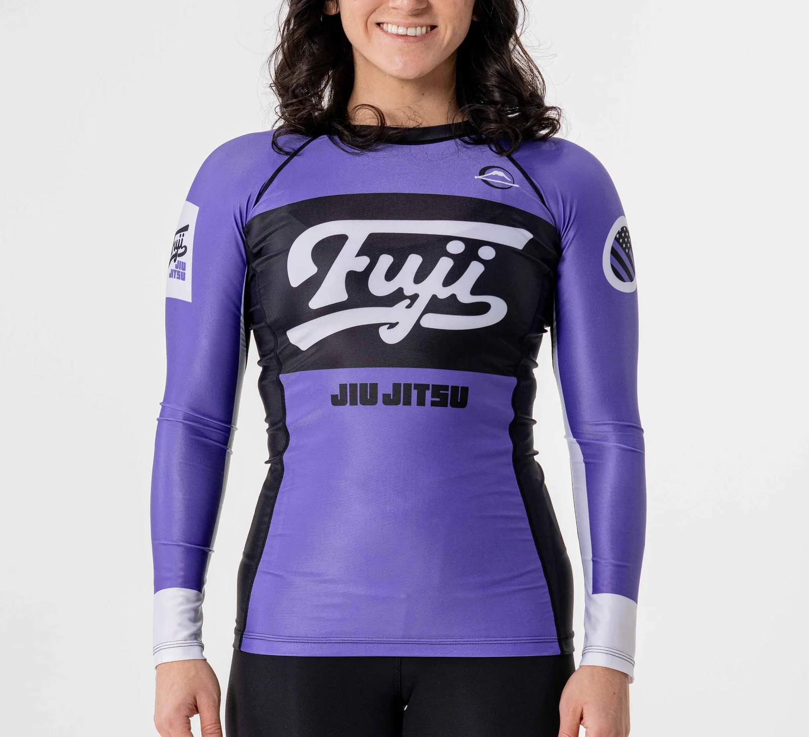 Fuji Women's Pacer Flex Lite Rashguard Purple WXS