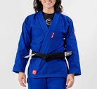 Fuji Womens Ultra Lite 300 BJJ Gi White Blue W00