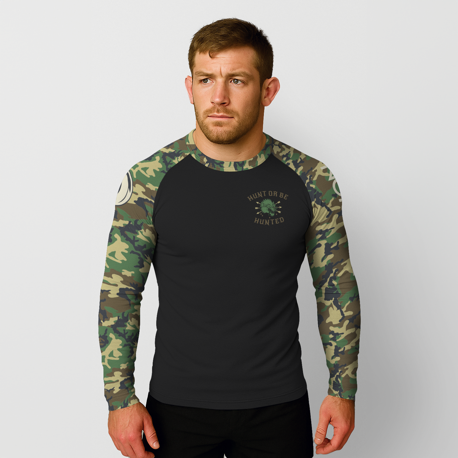 BJJ Religion "The Hunted" Rashguard