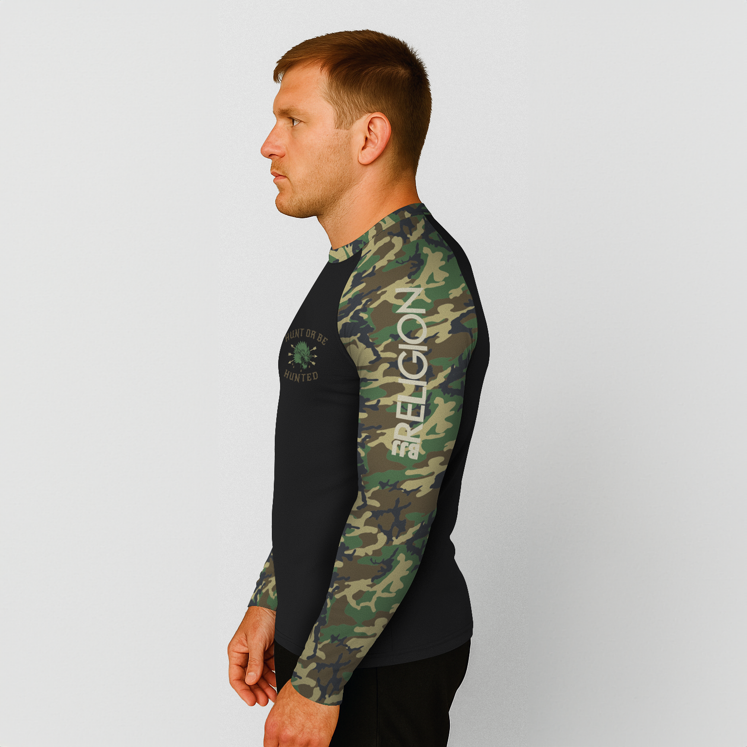 BJJ Religion "The Hunted" Rashguard
