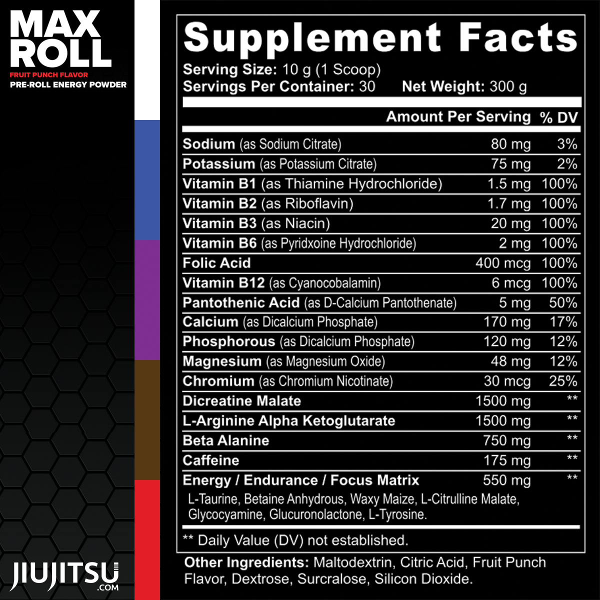 Max Roll Pre-Roll Energy Powder