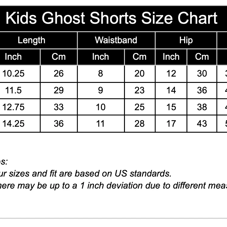 NOGI Industries Kids Ghost Grappling Shorts