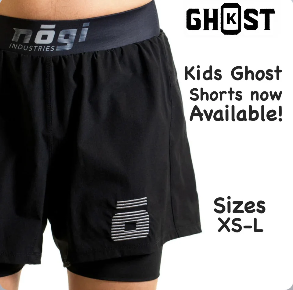 NOGI Industries Kids Ghost Grappling Shorts