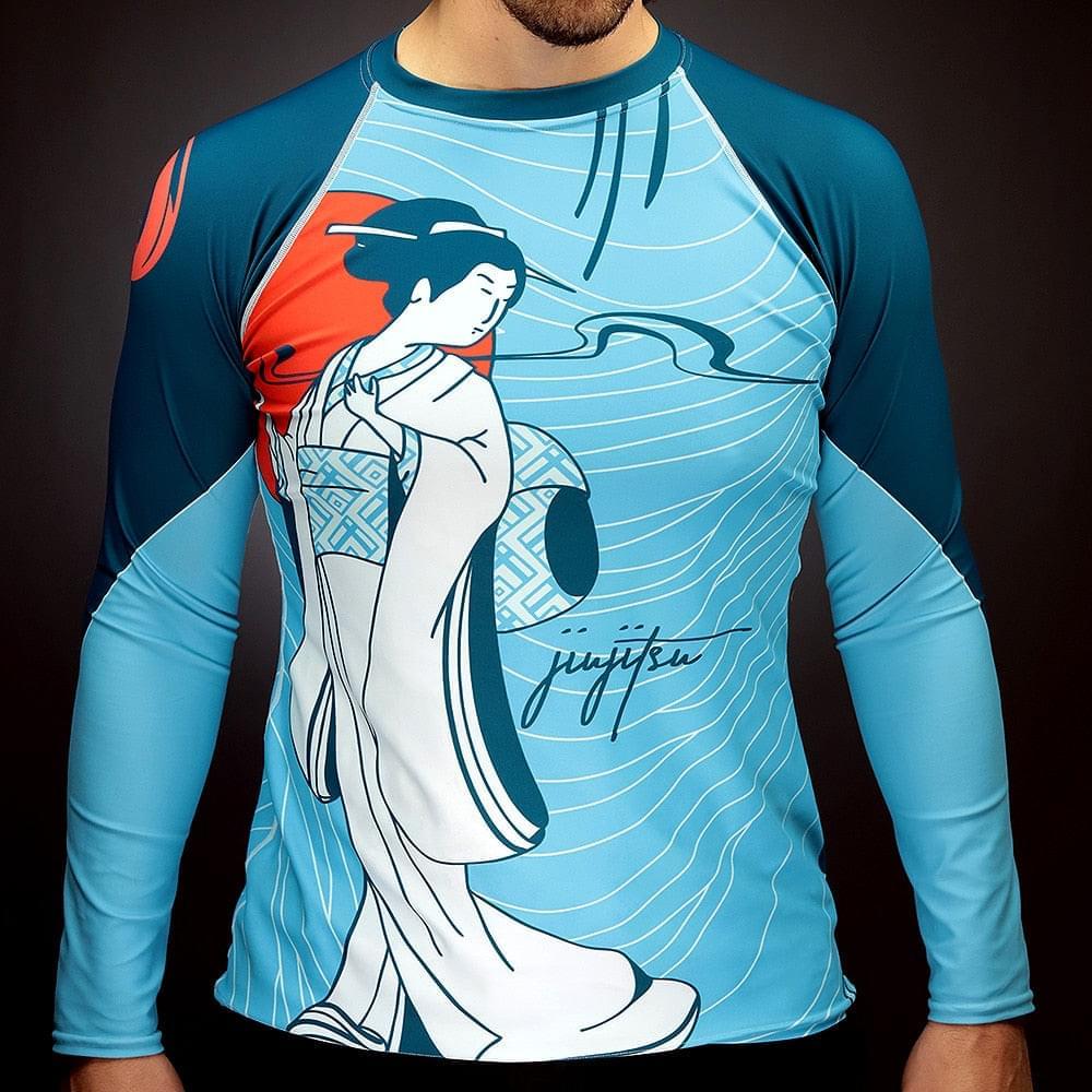 BJJ Religion Geisha Rashguard