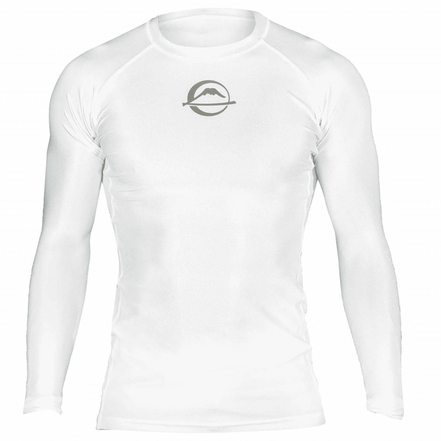 Fuji Baseline Ranked Long Sleeve Rashguard White X-Small