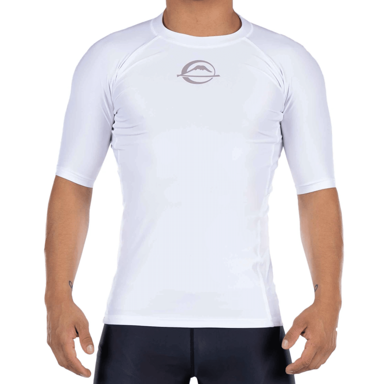 Fuji Baseline Ranked Short Sleeve Rashguard White X-Small