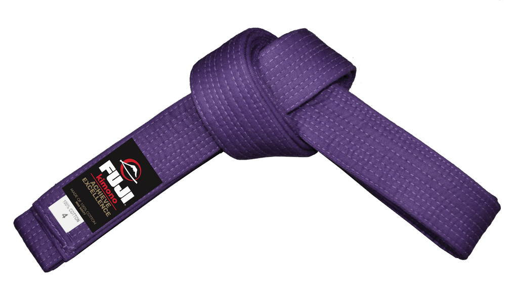 Fuji BJJ Gi Belt Purple A6 