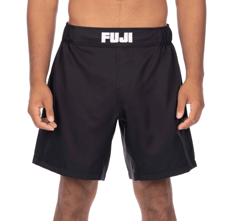 Fuji Essential Grappling Kid Shorts Black X-Small 