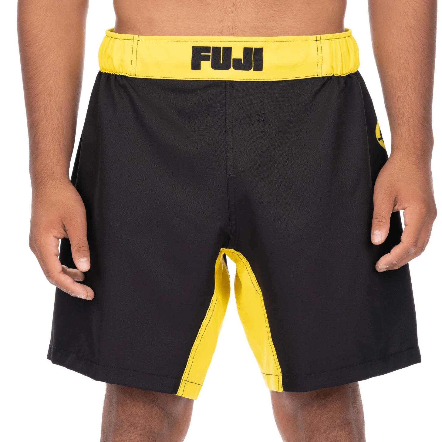 Fuji Essential Grappling Kid Shorts Yellow X-Small