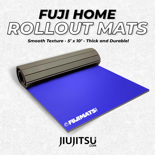 Fuji Home BJJ Mats - Smooth Series Blue 5' X 10'