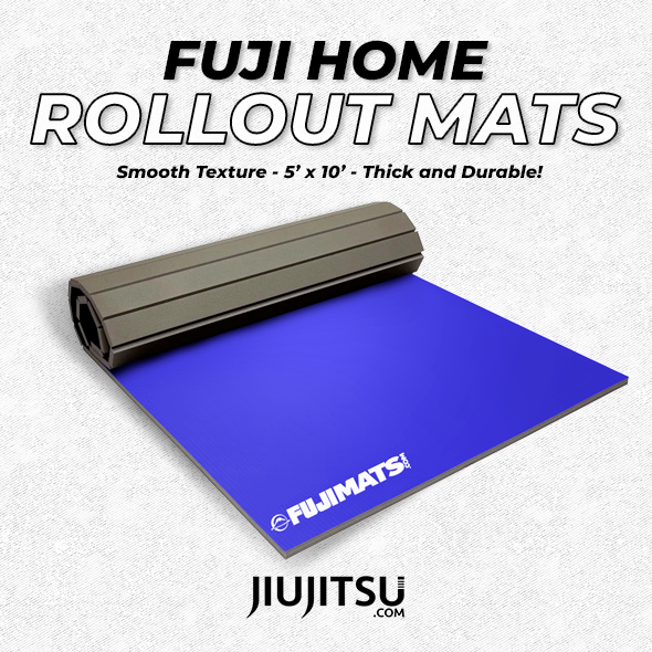 Fuji Home BJJ Mats - Smooth Series Blue 5' X 10' 