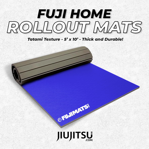 Fuji Home BJJ Mats - Tatami Series Blue 5' X 10' 