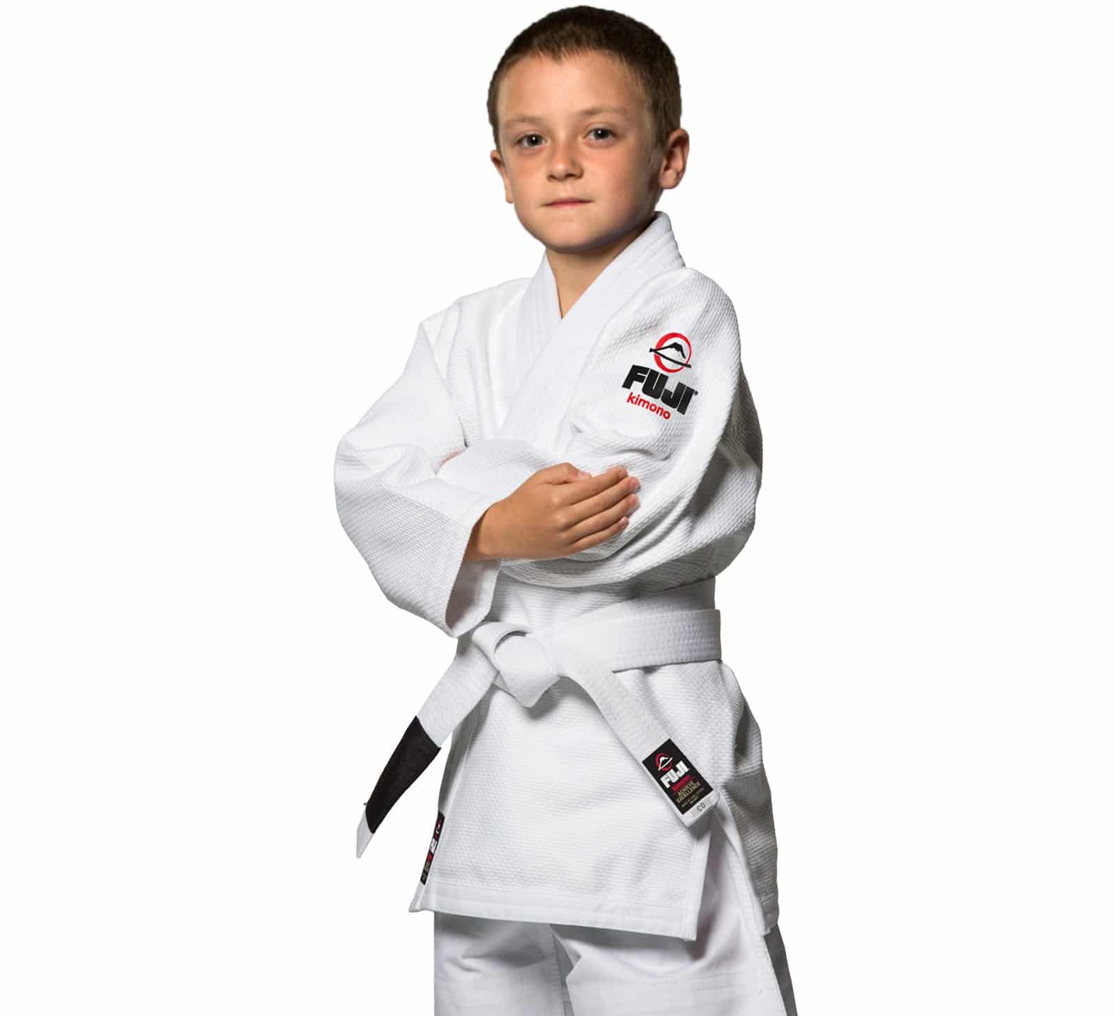Fuji All Around Kids BJJ Gi White C0