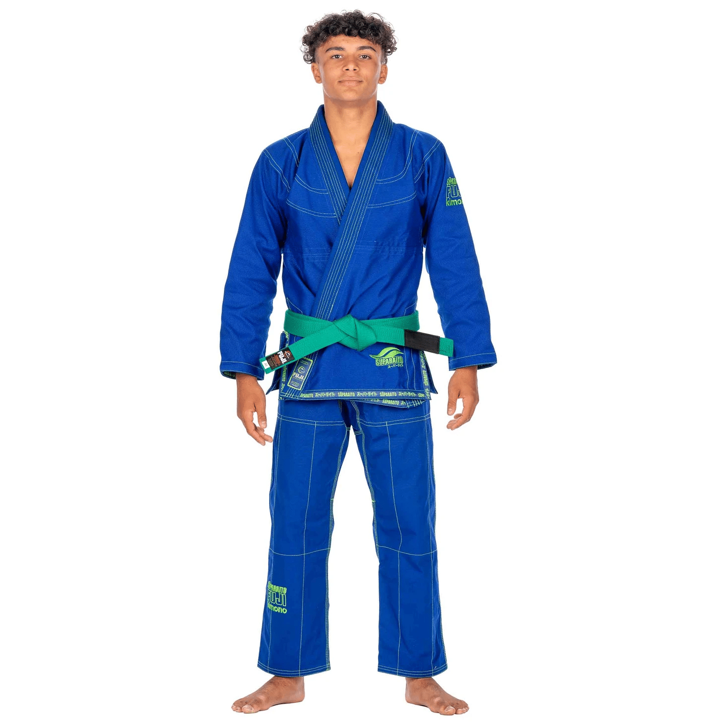 Fuji Suparaito Kids BJJ Gi Blue C00