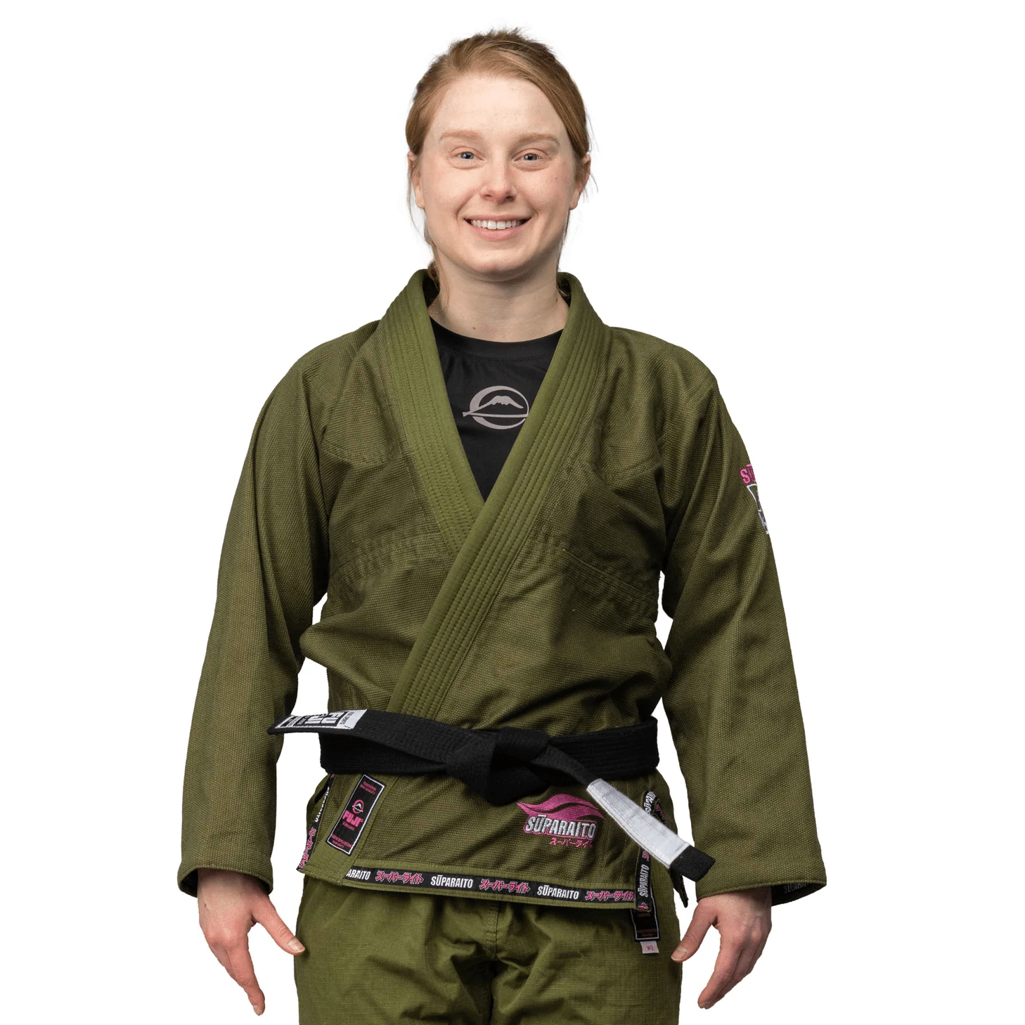 Fuji Suparaito Womens BJJ Gi W00 Army Green