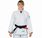 Fuji Suparaito Womens BJJ Gi W00 White/Teal