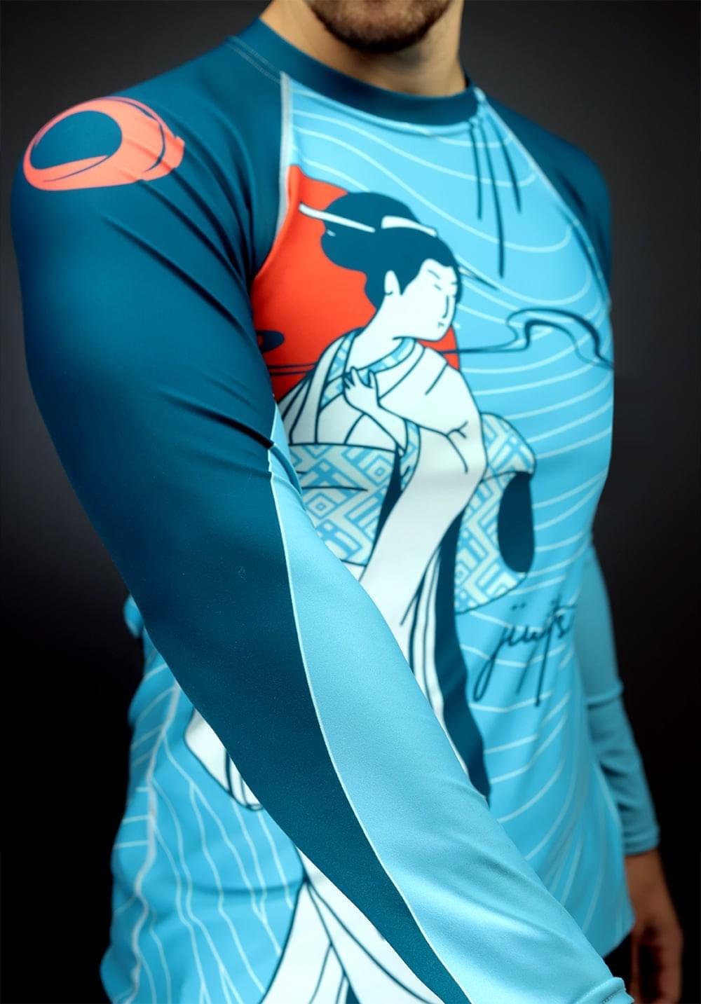 BJJ Religion Geisha Rashguard