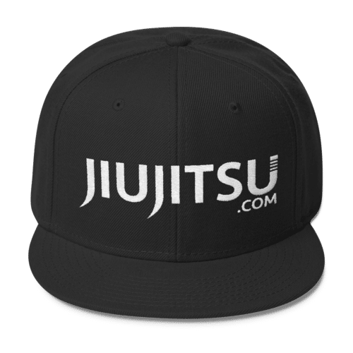 JiuJitsu.com Snap Back Hat Black
