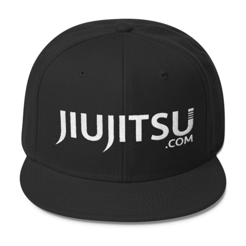JiuJitsu.com Snap Back Hat Black  