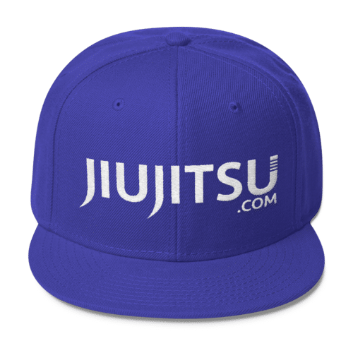 JiuJitsu.com Snap Back Hat Blue