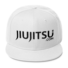 JiuJitsu.com Snap Back Hat White