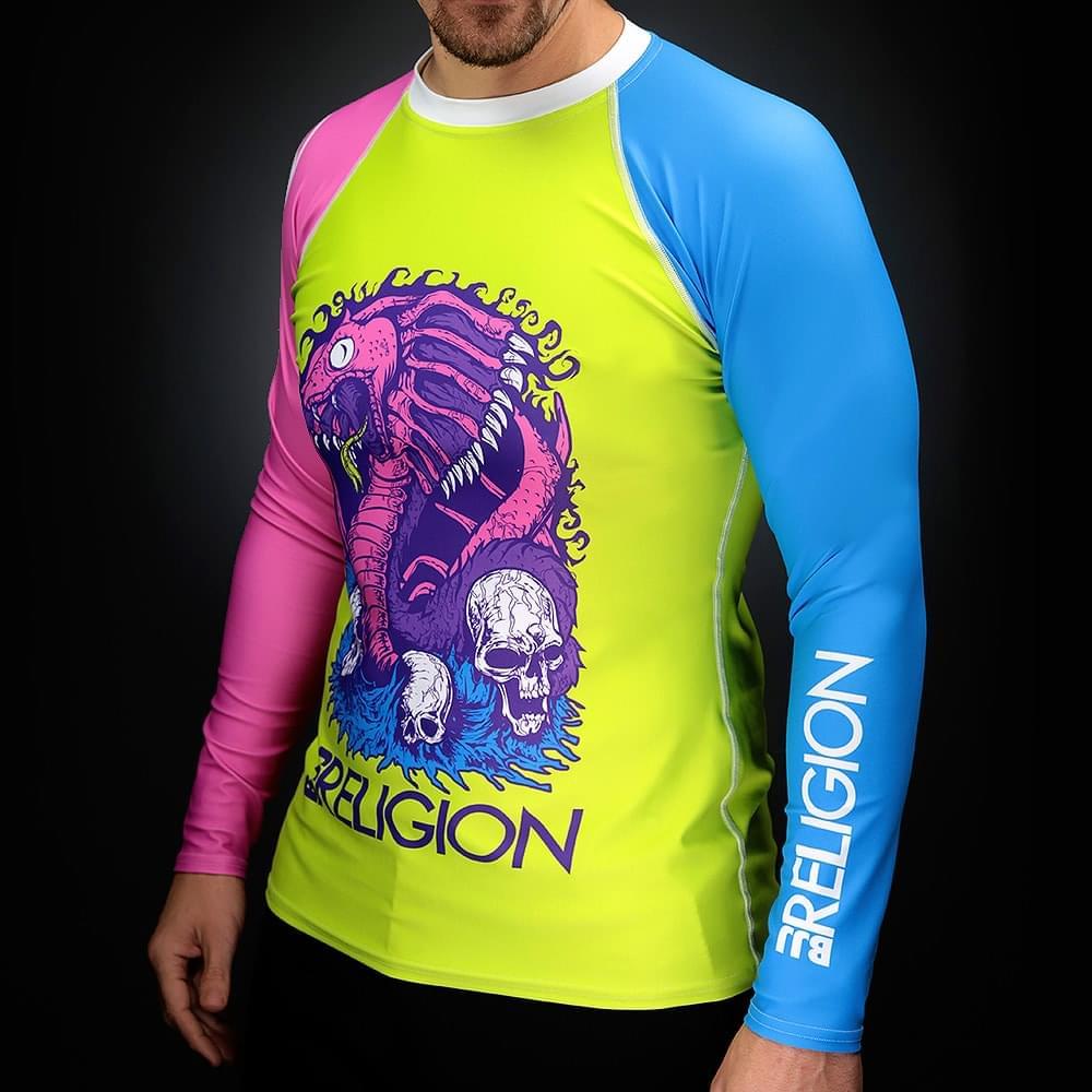 BJJ Religion Psychedelic Cobra Rashguard