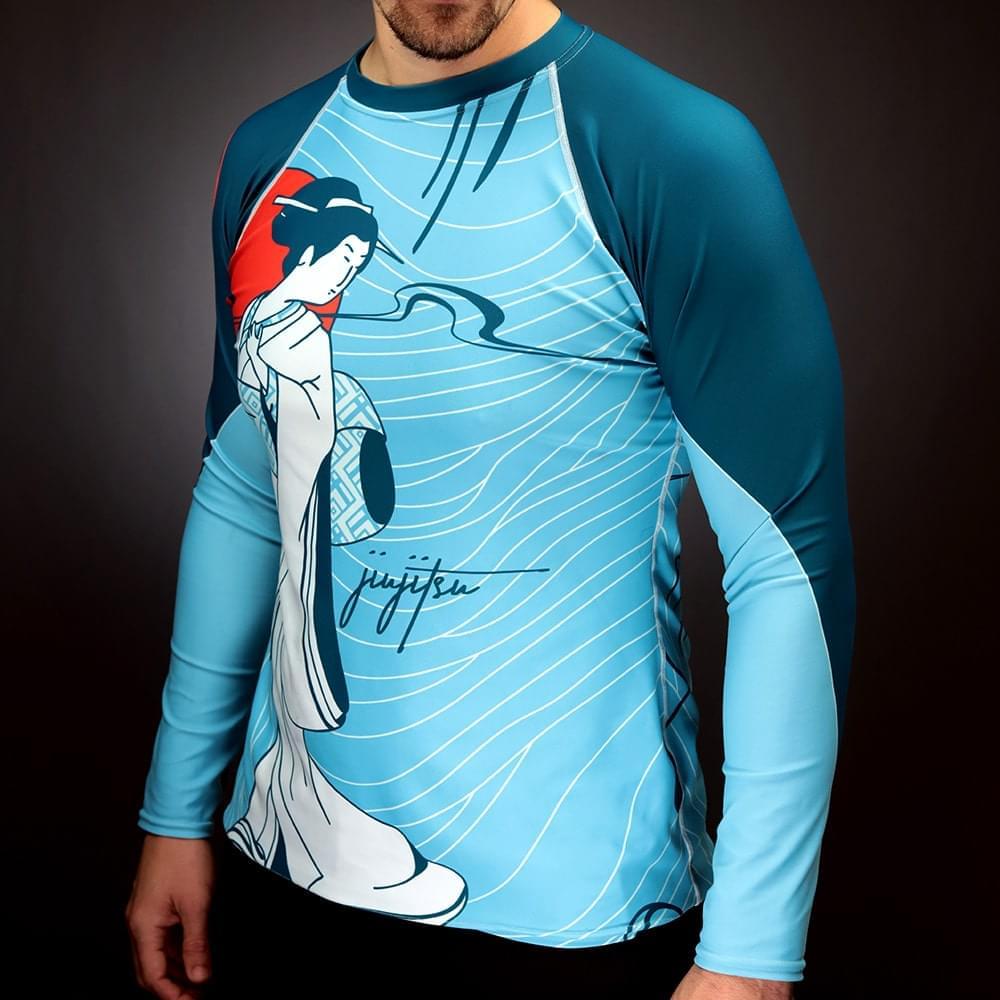 BJJ Religion Geisha Rashguard