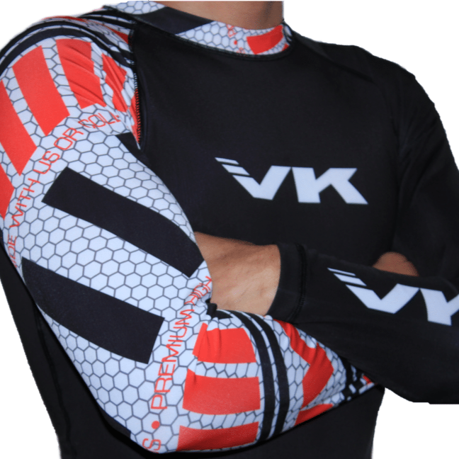 Vandal Kimonos Method Ranked Rashguard White Large
