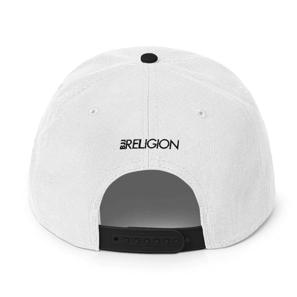 BJJ Snapback Hat - White