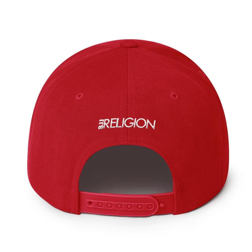 BJJ Religion Script Snapback Hat