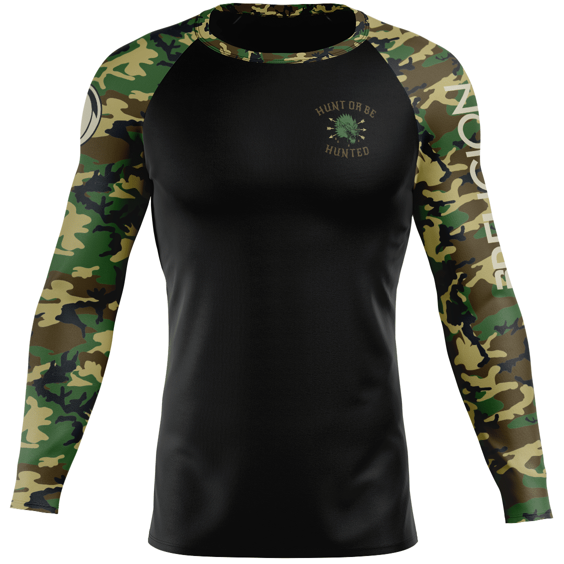 BJJ Religion "The Hunted" Rashguard