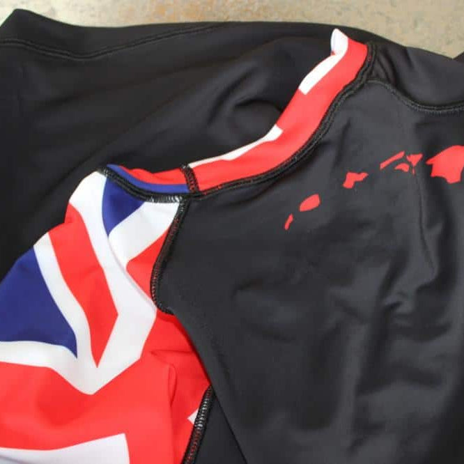 Vandal Kimonos HIState Hawaiian Flag Rashguard