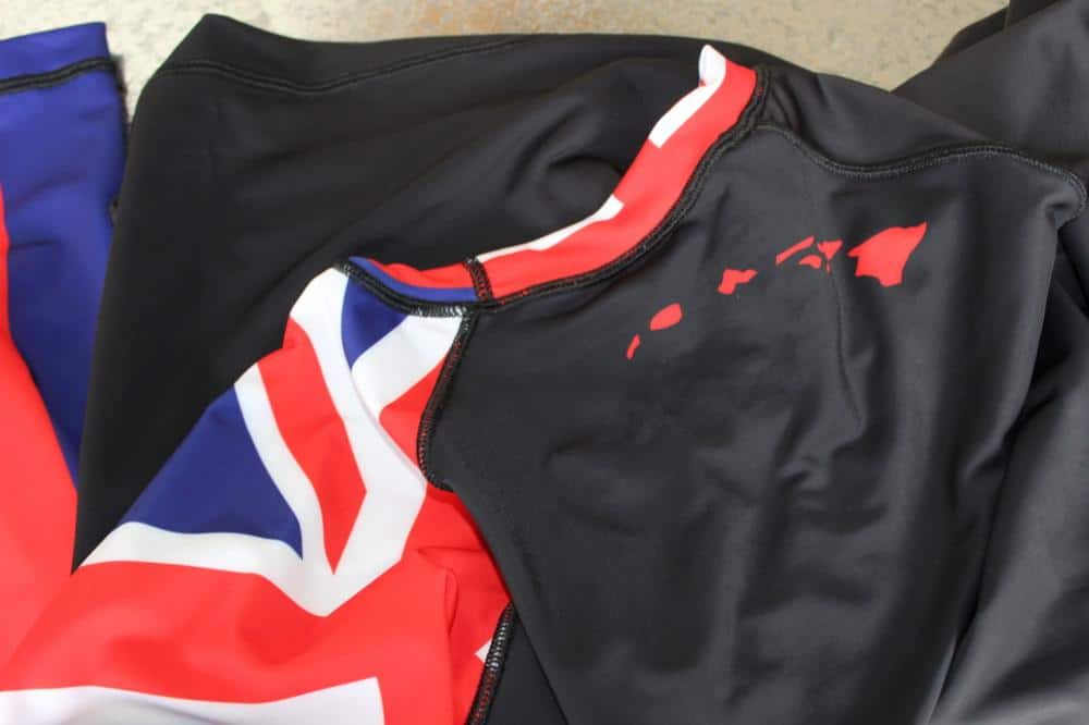 Vandal Kimonos HIState Hawaiian Flag Rashguard