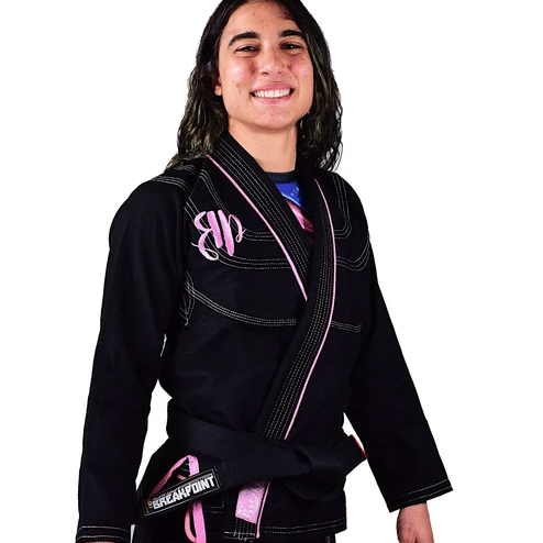 Break Point BP Diamond Womens Jiu Jitsu Gi Black W0