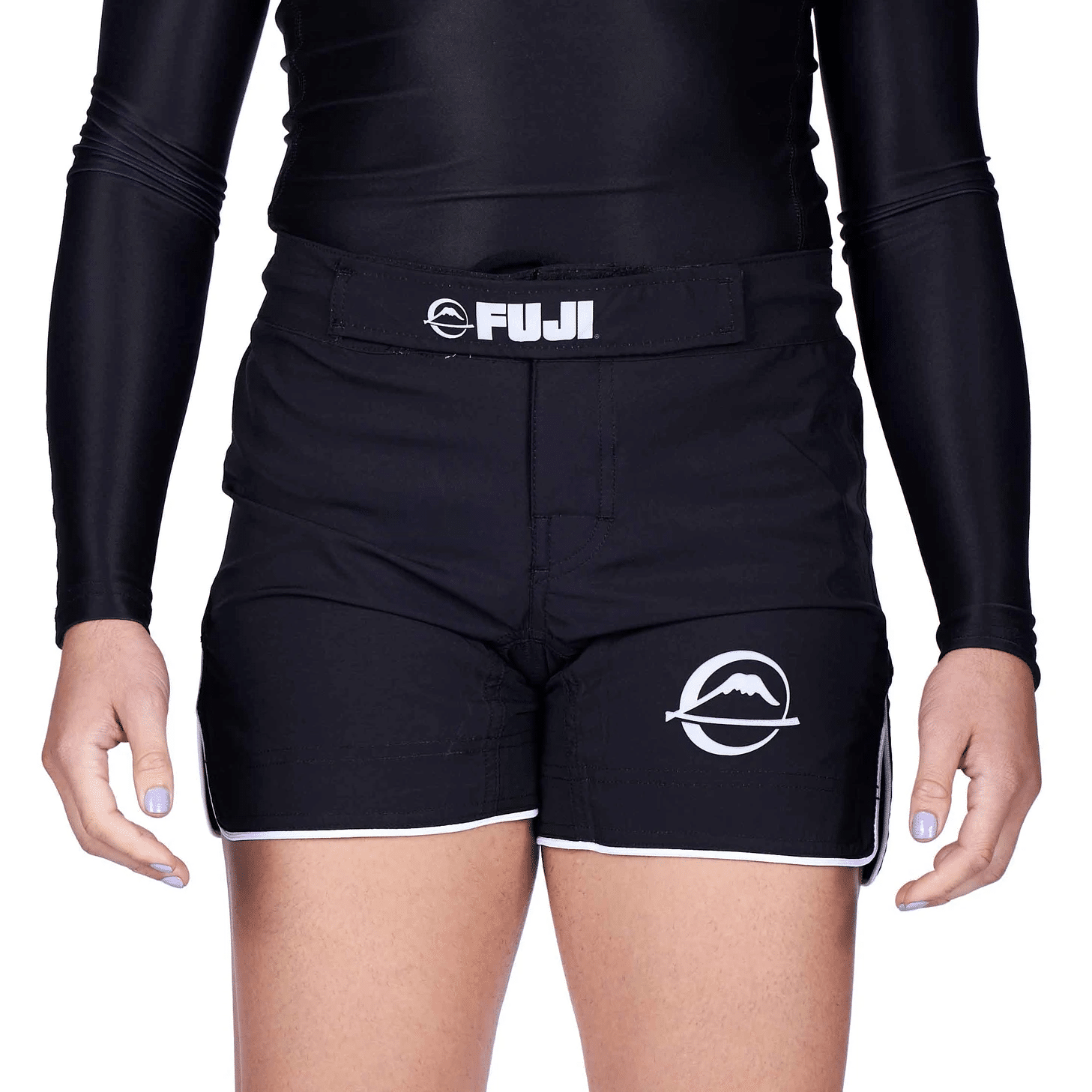 Fuji Baseline Women's Grappling Shorts Black Small