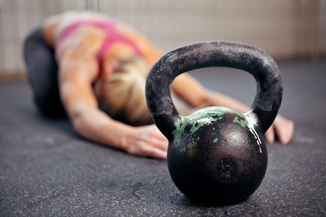 22 Minute Kettlebell Workout for Jiu Jitsu