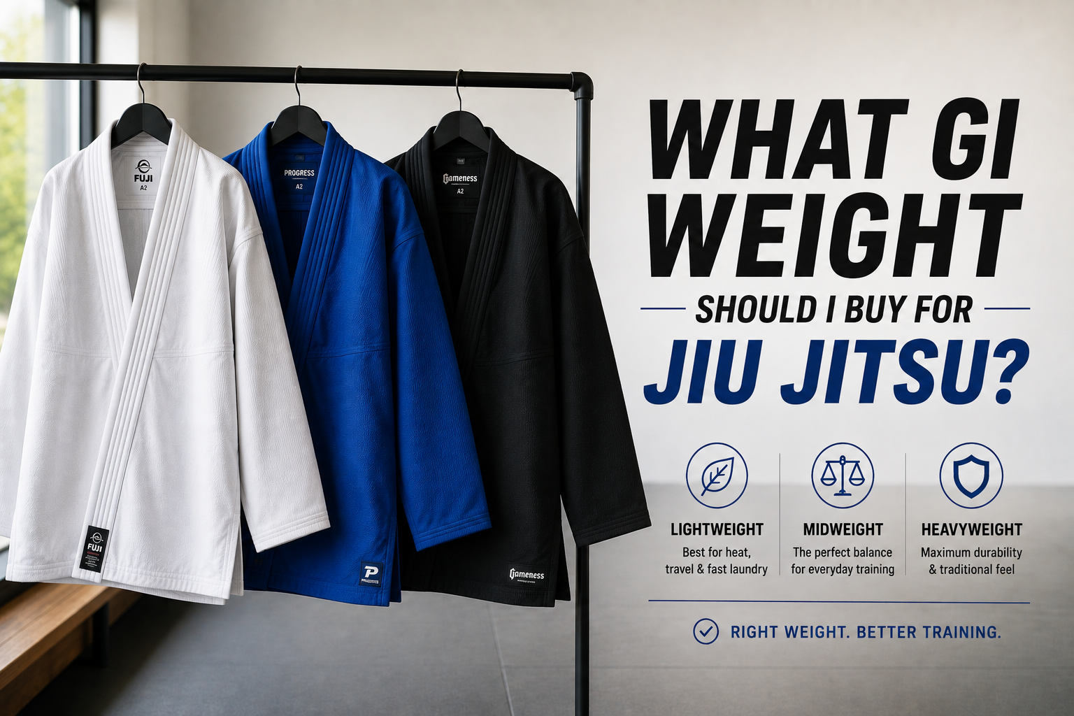 What Gi Weight Should I Buy for Jiu Jitsu?