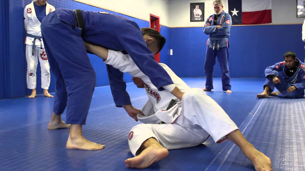 Knee On Belly Escape to Ankle Pick