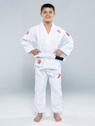 Fuji Kids Competition BJJ Gi White C0