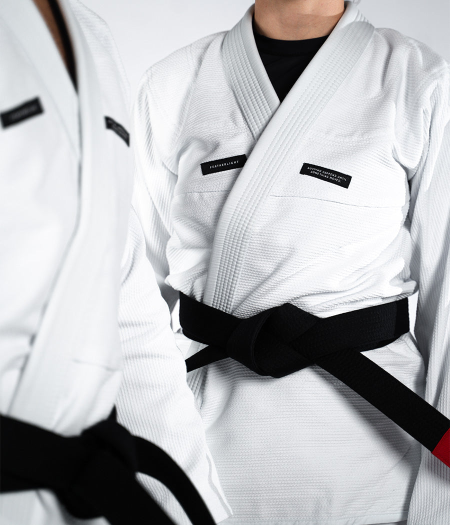 Women's Featherlight Lightweight Competition Gi - White Kimono