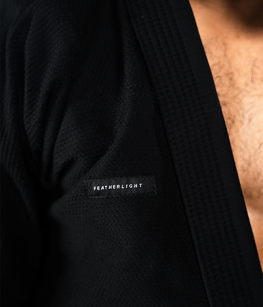 Featherlight Lightweight Competition Gi - Black Kimono