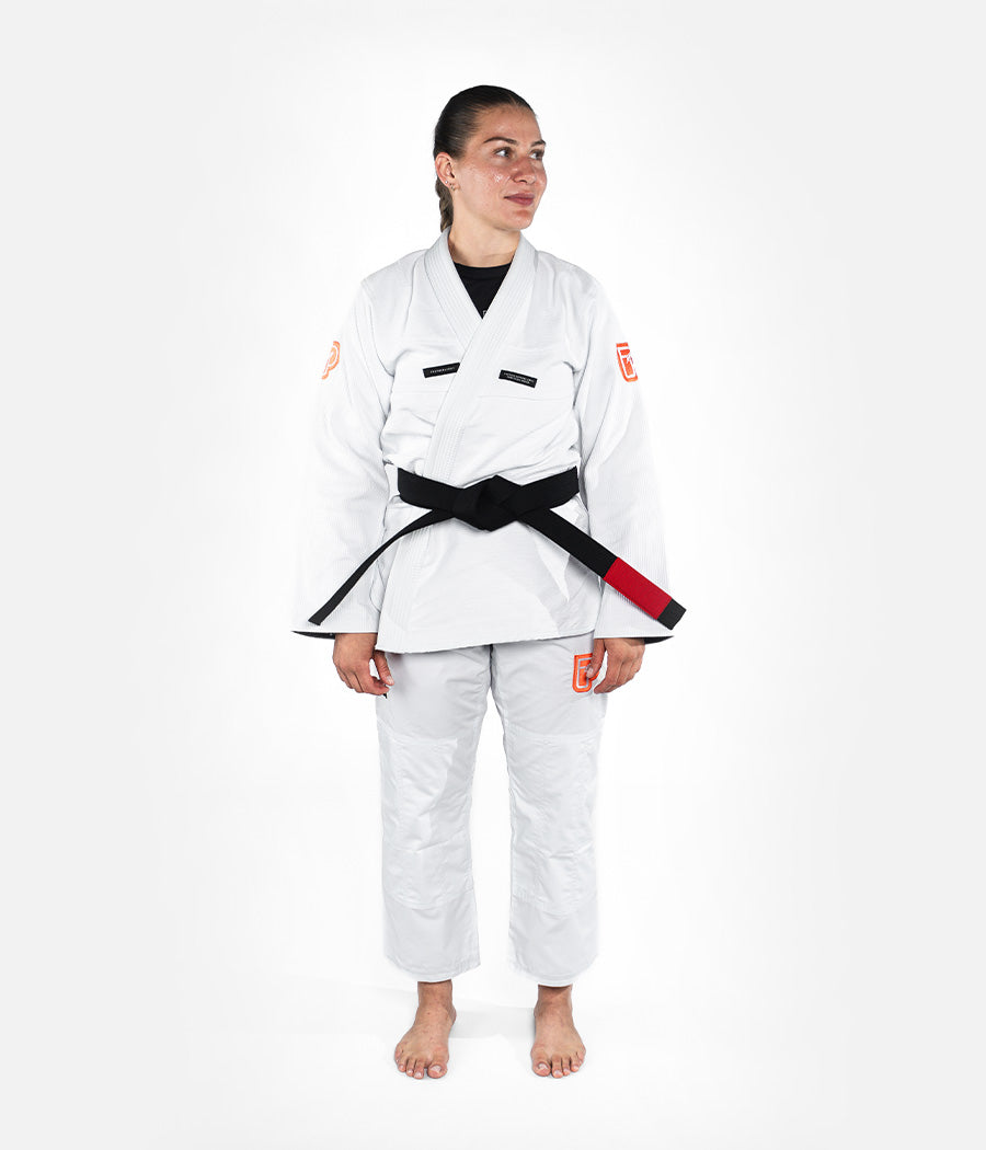 Women's Featherlight Lightweight Competition Gi - White Kimono