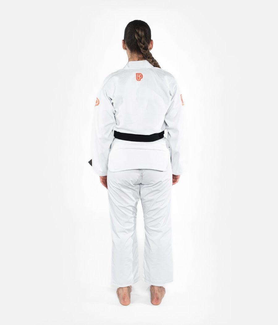 Women's Featherlight Lightweight Competition Gi - White Kimono