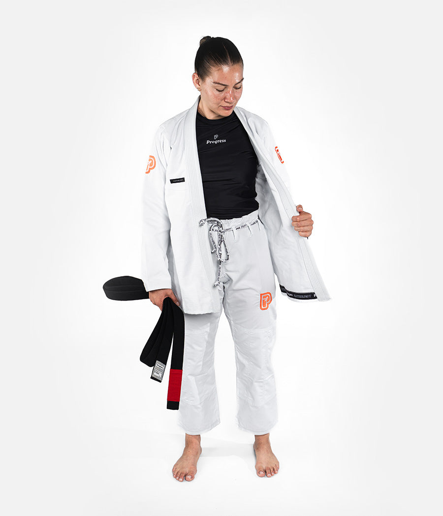 Women's Featherlight Lightweight Competition Gi - White Kimono