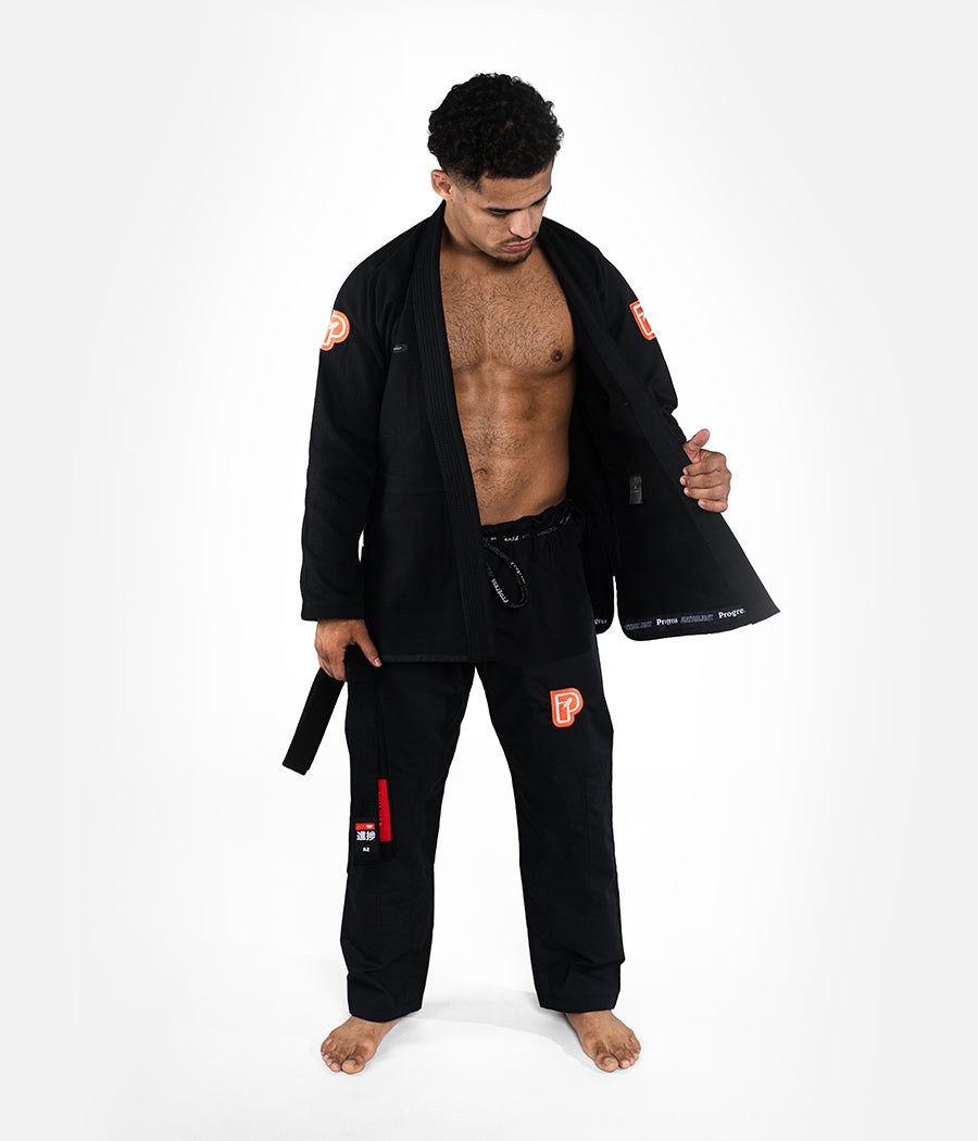Featherlight Lightweight Competition Gi - Black Kimono