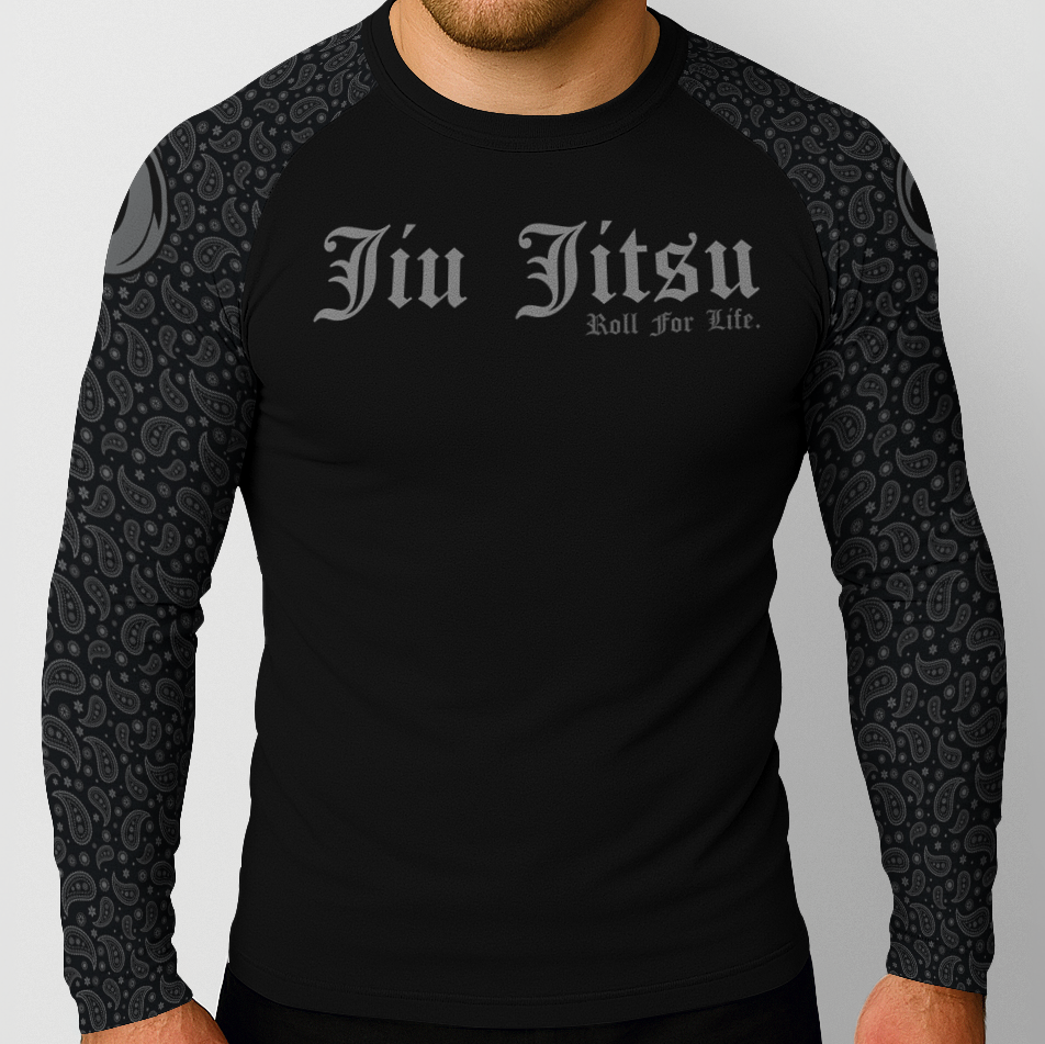 BJJ Religion Bandana Rashguard XS