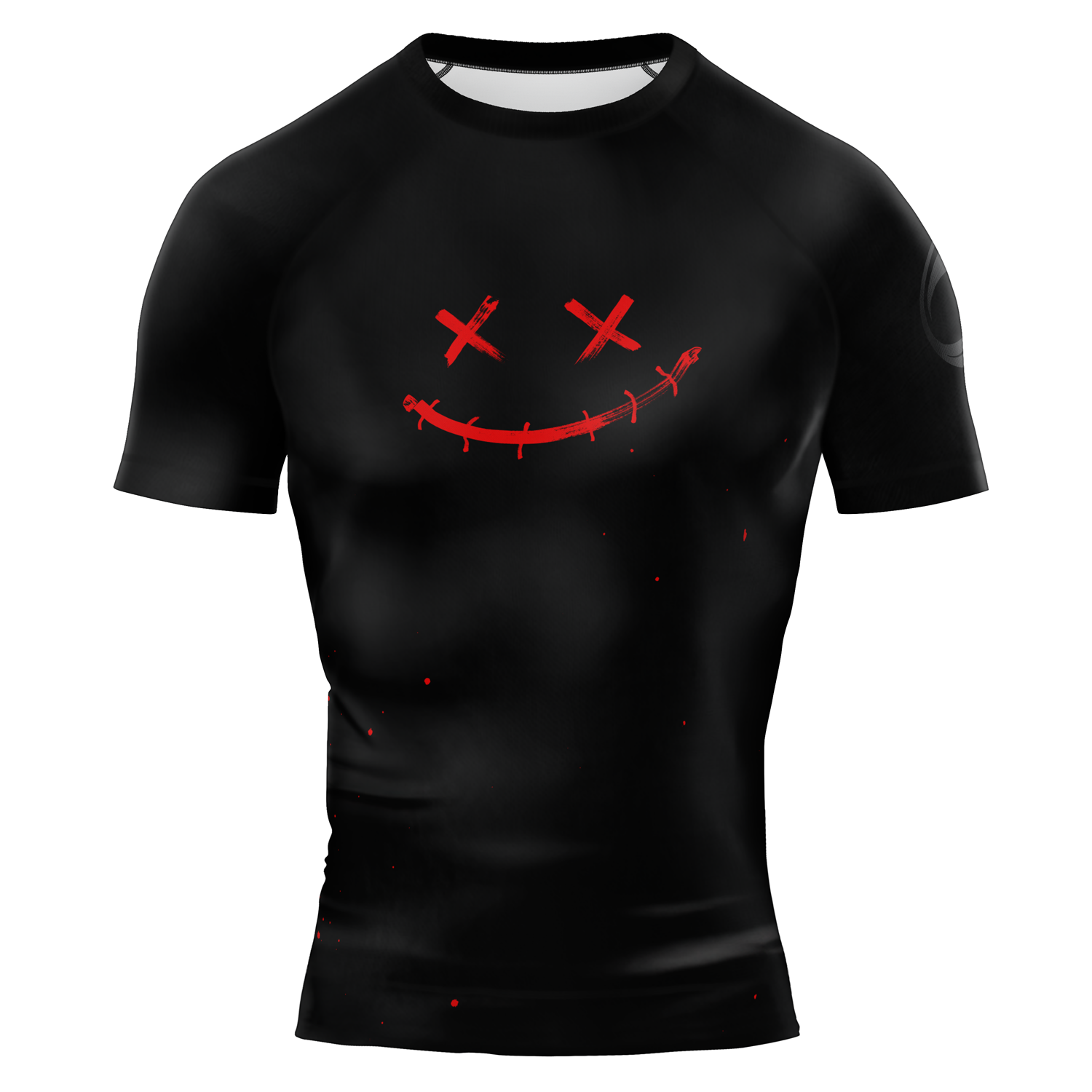 BJJ Religion Death Wish Short Sleeve Rashguard XS  