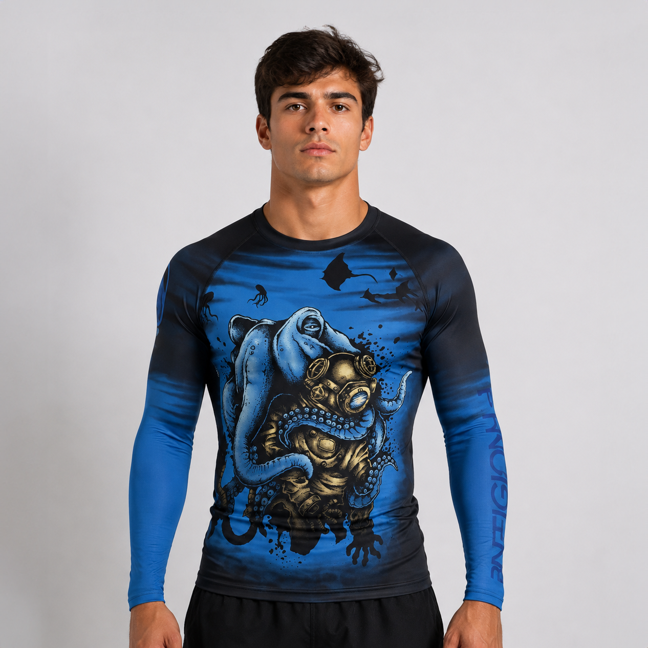 BJJ Religion Deep Water Rash Guard XS