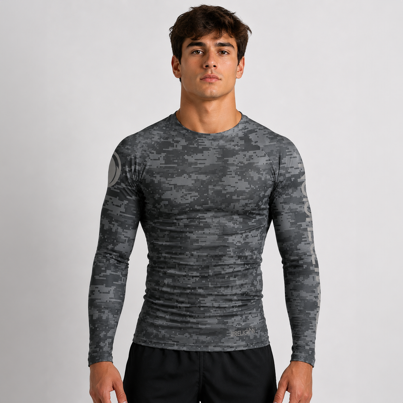 Digital Camo Rashguard XS