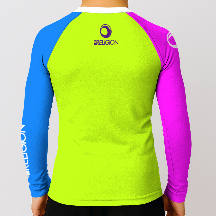 BJJ Religion Youth Psychedelic Cobra Rashguard